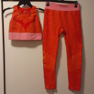 Legging and Sports bra workout set